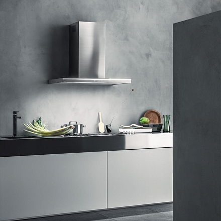 Вытяжка LUMINA NRS GLASS STEEL 120 Вытяжка LUMINA NRS GLASS STEEL 120